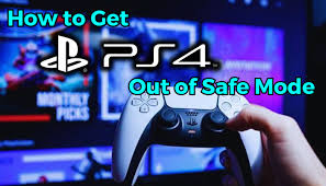 How to Get a Ps4 Out of Safe Mode